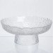 Фруктовниця на ніжці скляна Ice Textured 26 см HP-34-90