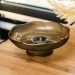 Фруктовница на ножке стеклянная 23 см круглая Yiwu HP-34-116