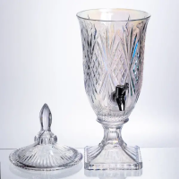Лимонадница Crystal Trinity 2 литра с краном для сока мохито молока напитков HP-19-301