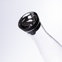 Скляний графін із кришкою 1.5 (л) для води, соку, лимонаду HP-19-44