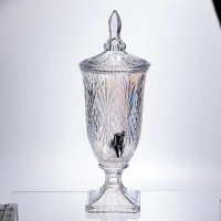 Лимонадниця Crystal Trinity 2 літри з краном для соку мохіто молока напоїв HP-19-301