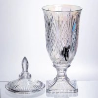 Лимонадниця Crystal Trinity 2 літри з краном для соку мохіто молока напоїв HP-19-301