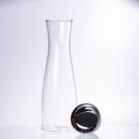 Скляний графін із кришкою 1.5 (л) для води, соку, лимонаду HP-19-44