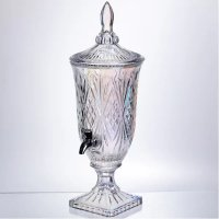 Лимонадниця Crystal Trinity 2 літри з краном для соку мохіто молока напоїв HP-19-301