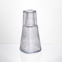 Кувшин 1 литр со стаканом 1 шт по 200 мл Прозрачный HP-19-PYF-3