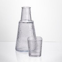 Кувшин 1 литр со стаканом 1 шт по 200 мл Прозрачный HP-19-PYF-3