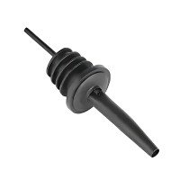 Гейзер металевий чорний насадка для пляшки із нержавіючої сталі