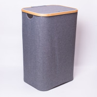 Кошик для білизни з кришкою 40×30×60 (см) м'який 70 (л) HP-41-16