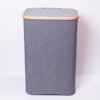 Кошик для білизни з кришкою 40×30×60 (см) м'який 70 (л) HP-41-16