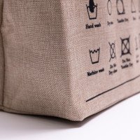 Кошик для білизни 31×26×44 (см) м'який 15 л Бежевий HP-41-2BE