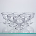 Набір креманок Pearl Milkshake Cups 6 штук по 200 мл, прозорий HP-34-101