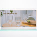 Набір креманок із товстого скла на ніжці 6 штук по 200 мл 64486-69